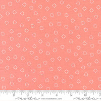 Moda Fabric - Simply Delightful - Sherri & Chelsi - Daisy Dot Dots - Carnation #37644 25
