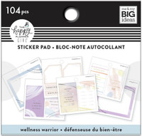 The Happy Planner - Me and My Big Ideas - Tiny Sticker Pad - Wellness Warrior