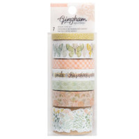 Crate Paper - Washi Tape Set - Gingham Garden