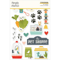Simple Stories - A5 Sticker Book - Pet Shoppe