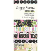 Simple Stories - Simple Vintage Life In Bloom Washi Tape - Set of 5