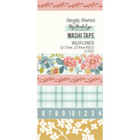 Simple Stories - Wildflower Washi Tape - Set of 5