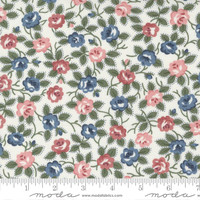 Moda Fabric - Sunnyside - Camille Roskelley - Small Floral - Blooming Cream #55281 11