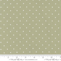 Moda Fabric - Christmas Eve - Lella Boutique - Merry Dots - Sage #5187 14