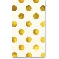 Kate Spade NY Small Notepad Gold Dots