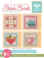 It's Sew Emma - Lori Holt of Bee in My Bonnet - Stitch Cards - Set of 4 (Set M)