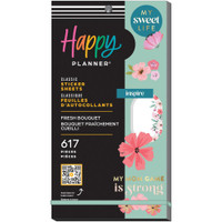 The Happy Planner - Me and My Big Ideas - Classic Value Pack Stickers - Mom's Fresh Bouquet (#617)