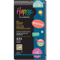 The Happy Planner - Me and My Big Ideas - Mini Value Pack Stickers - Spread Some Happy (#833)