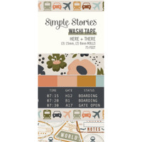 Simple Stories - Here & There Washi Tape - Set of 5