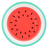 Paper Plate 12 Set - Watermelon