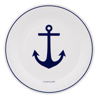 Paper Plate 12 Set - Anchor