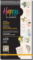 The Happy Planner - Me and My Big Ideas - Classic Value Pack Stickers - Floral Color Story (#433)
