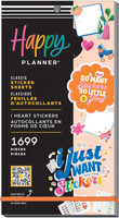 The Happy Planner - Me and My Big Ideas - Classic Value Pack Stickers - I Heart Stickers (#1699)