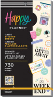 The Happy Planner - Me and My Big Ideas - Classic Value Pack Stickers - Summer Bucket List (#730)