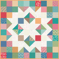 Riley Blake Designs - Home Town by Lori Holt of Bee in My Bonnet - Friendship Star Table Topper Boxed Kit