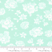 Moda Fabric - Lighthearted - Camille Roskelley - Florals Garden Aqua #55291 23