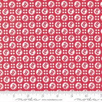Moda Fabric - Lighthearted - Camille Roskelley - Blenders Dots Sweet Red #55292 12