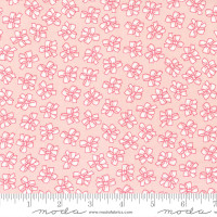 Moda Fabric - Lighthearted - Camille Roskelley - Novelty Bows Ribbon Light Pink #55293 17