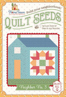 Riley Blake Designs - Lori Holt of Bee in My Bonnet - Quilt Seeds Pattern - Home Town Neighbor No. 3