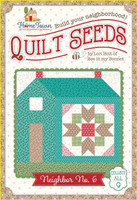 Riley Blake Designs - Lori Holt of Bee in My Bonnet - Quilt Seeds Pattern - Home Town Neighbor No. 6