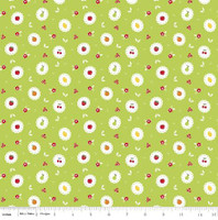 Riley Blake Fabric - Sweet Orchard Sedef Imer of Down Grapevine Lane - Green #C5482
