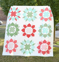 Swoon Quilt Kit - Featuring Lighthearted by Camille Roskelley (Bella Solid Background)