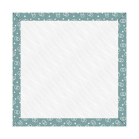 Riley Blake Designs - Lori Holt of Bee in my Bonnet - Cook Book - 7 Inch Design Board - Teal Ring Toss