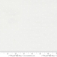 Moda Fabric - Christmas Eve - Lella Boutique - Merry Dots - Snow White #5187 21 - BOLT END 60cm