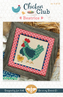 It's Sew Emma - Cross Stitch Pattern - Chicken Club - Pattern of the Month 4 - Beatrice