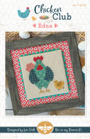 It's Sew Emma - Cross Stitch Pattern - Chicken Club - Pattern of the Month 7 - Edna