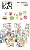 Carpe Diem - Simple Stories - Mini Sticker Book - Seasons 