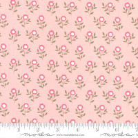 Moda Fabric - Lovestruck - Lella Boutique - Old Fashioned Bloom Small Floral - Blush #5192 12