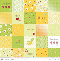 Riley Blake Fabric - Sweet Orchard Sedef Imer of Down Grapevine Lane - Green #DC5480