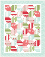 Jellybeans Quilt Kit - Featuring Lighthearted by Camille Roskelley (Pink Border)
