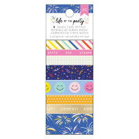 American Crafts - Life Of The Party - Washi Tape - Set of 8