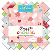 Riley Blake Fabric - Sweet Orchard - Sedef Imer of Down Grapevine Lane- Fat Eighth Bundle- Cut from the Bolts
