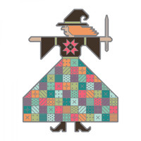 It's Sew Emma - Needle Minder - The Quilted Witch Enamel