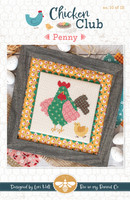 It's Sew Emma - Cross Stitch Pattern - Chicken Club - Pattern of the Month 10 - Penny