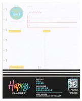 The Happy Planner - Me and My Big Ideas - Classic Filler Paper - Miss Maker (Dashboard)