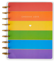 The Happy Planner - Me and My Big Ideas - Classic Happy Planner - Rainbow Pride Planner - 12 Months (Undated, Vertical)