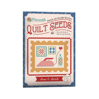 Riley Blake Designs - Lori Holt of Bee in My Bonnet - Quilt Seeds Pattern - Mercantile - Iron & Starch