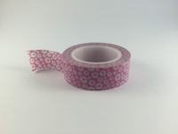 Washi Tape - Small Flowers on Pink #937