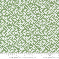 Moda Fabric - Shoreline - Camille Roskelley - Lattice Checks and Plaids Blender - Green #55303 15