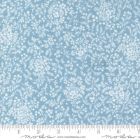 Moda Fabric - Shoreline - Camille Roskelley - Breeze Small Floral - Light Blue #55304 22