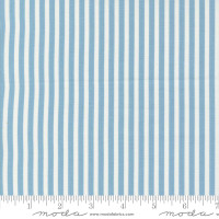 Moda Fabric - Shoreline - Camille Roskelley - Simple Stripes - Light Blue #55305 12