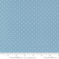 Moda Fabric - Shoreline - Camille Roskelley - Dots - Light Blue #55307 12