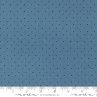 Moda Fabric - Shoreline - Camille Roskelley - Dots - Medium Blue #55307 13
