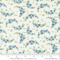 Moda Fabric - Shoreline - Camille Roskelley - Summer Small Floral - Cream Multi #55308 11