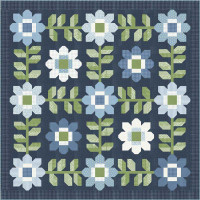 Moda Fabrics - Edelweiss Quilt Kit - Featuring Shoreline by Camille Roskelley (with pattern and gift box)