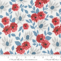 Moda Fabric - Old Glory - Lella Boutique - Liberty Bouquet Florals - Cloud #5200 11